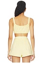 view 3 of 4 Leigh Top in Butter Yellow