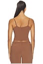 view 4 of 4 ANAIS トップ in Chocolate Brown