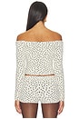 view 4 of 5 Shary Off The Shoulder Leopard Top in Light Leopard