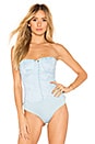 view 2 of 5 BODY SANS BRETELLES BENTLEY in Dusty Blue