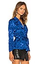view 2 of 4 Tiffany Blazer Top in Cobalt Blue