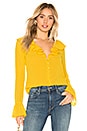 view 1 of 4 Fleur Blouse in Sunshine Yellow