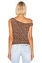 view 3 of 5 Niley Top in Tan Leopard