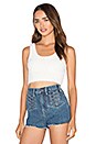 view 1 of 5 Pistol Crop Top in Ivory
