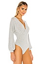 view 3 of 5 Killian Bodysuit in Heather Grey