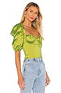 view 2 of 4 Chance Top in Lime