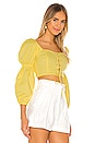 view 2 of 4 Sienna Top in Baby Yellow