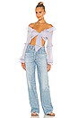 view 4 of 4 Stay Sweet Top in Periwinkle
