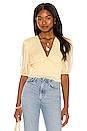 view 1 of 4 Lelani Top in Light Yellow