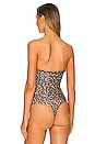 view 4 of 5 Wyn Bodysuit in Leopard Print