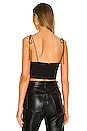 view 3 of 4 Bardot Bustier Top in Black