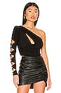 view 1 of 4 Micaela Top in Black