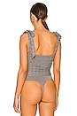 view 4 of 5 Lauren Bodysuit in Heather Grey