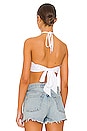 view 3 of 4 Lela Crop Top in White