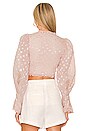 view 3 of 5 Valerie Top in Blush Pink