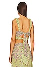 view 3 of 4 Tatiana Crop Top in Margarita Lime
