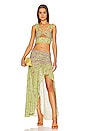 view 4 of 4 Tatiana Crop Top in Margarita Lime