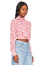 view 2 of 4 BLUSA STELLA in Pink Paisley
