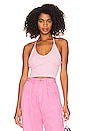 view 1 of 4 Sanyia Halter Crop Top in Pink