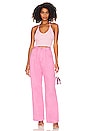 view 4 of 4 Sanyia Halter Crop Top in Pink