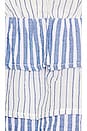 view 5 of 5 Aruba Top in Blue & White Stripe