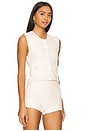 view 2 of 5 Garcela Vest in Ivory