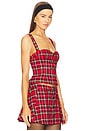 view 2 of 5 Shane Top in Red Plaid