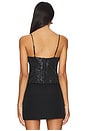 view 3 of 5 Ro Bustier Top in Black