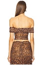 view 3 of 4 Cara Top in Leopard