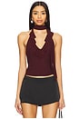 view 1 of 4 ТОП CLARA in Oxblood