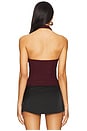 view 3 of 4 ТОП CLARA in Oxblood