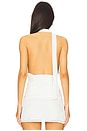view 3 of 4 Kelly Halter Top in White