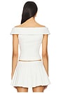 view 3 of 5 Genevieve Top in White