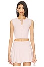 view 1 of 4 Pippa Vest in Baby Pink