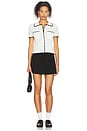 view 4 of 4 Lin Pointelle Top in White