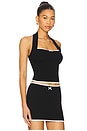 view 2 of 4 Moriah Halter Top in Black