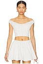 view 1 of 4 Clarissa Top in White