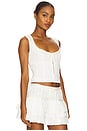 view 2 of 4 Maura Top in White