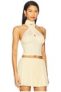 view 2 of 4 x Yhasmina Ferrara Manon Top in Ivory