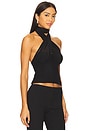 view 2 of 4 x Yhasmina Ferrara Manon Top in Black