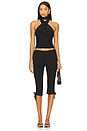 view 4 of 4 x Yhasmina Ferrara Manon Top in Black