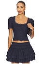 view 1 of 4 Betsy Top in Navy