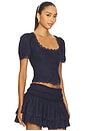 view 2 of 4 Betsy Top in Navy