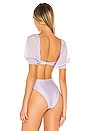 view 3 of 5 HAUT DE MAILLOT DE BAIN LILA in Pale Purple