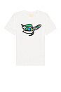 view 1 of 4 Multi Colour Mami Banana Tee in White