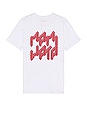 view 1 of 4 Dice Word Tee in White