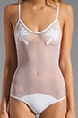 view 4 of 5 Golden Triangle One Piece in Blanco with Blanco Mesh in Blanco & Blanco Mesh
