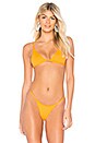 view 1 of 4 The Lucid Bikini Top in Tequila Sunrise