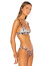 view 2 of 5 The Isle Bikini Top in Shimmer Cat