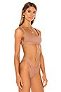 view 2 of 4 The Luna Bikini Top in Beyond Bronze